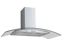 Coifa de Parede Vidro Curvo 90cm 55x95x23cm 127V Safanelli