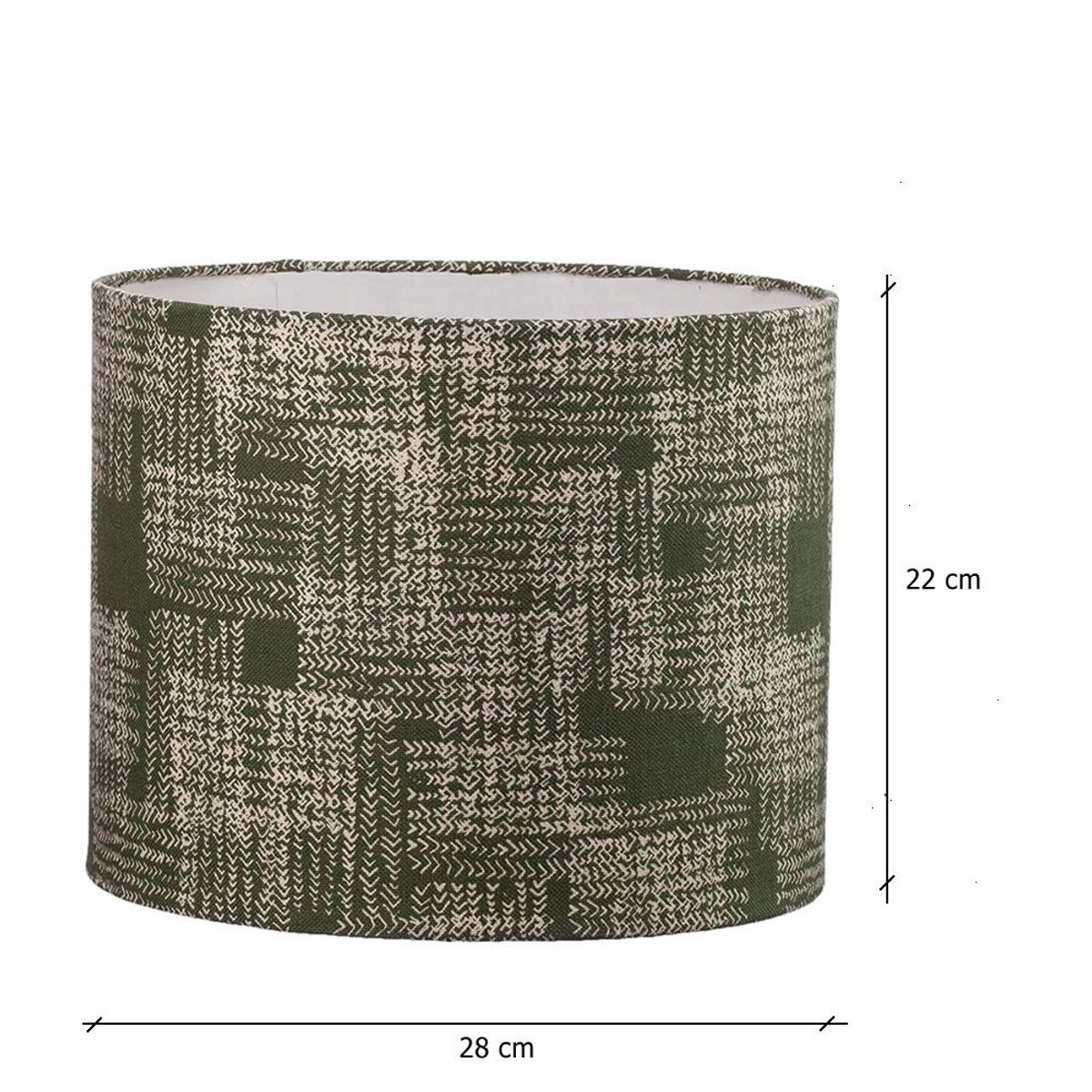 Cupula Rustica Verde 28x22cm Illumina, marca Illumina - Foto 2