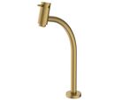 Torneira para Lavatório de Mesa Bica alta Gold Matte Celite