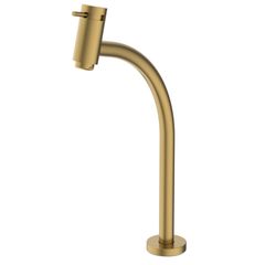Torneira para Lavatório de Mesa Bica alta Gold Matte Celite