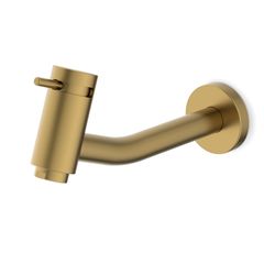 Torneira para Lavatório de Parede Gold Matte Celite