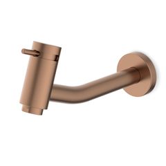 Torneira para Lavatório de Parede Rose Gold Matte Celite