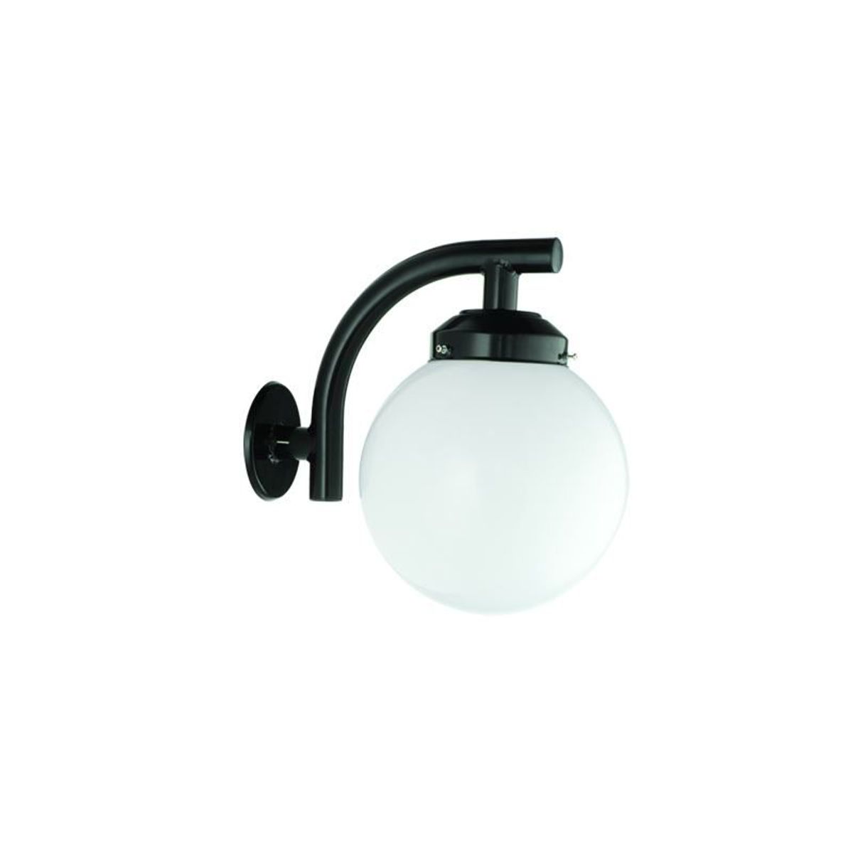 Arandela Aluminio Preto 070/1 sem Globo Dital, marca Dital - Foto 2