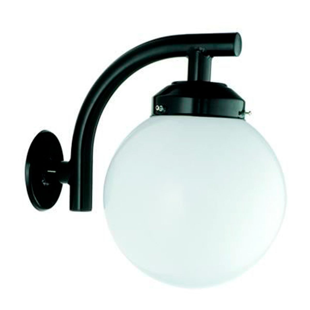 Arandela Aluminio Preto 070/1 sem Globo Dital, marca Dital - Foto Principal