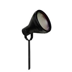 Espeto Aluminio com Tampa e Vidro Temperado 01 E-27 Lâmpada Par 30 e 38 E-1038 Preto Ideal Iluminação