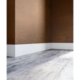 Rodapé Branco Reto Acetinado Eliane