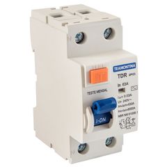 TDR-2P 63 AC 1P+N 63A 30MA 6KA