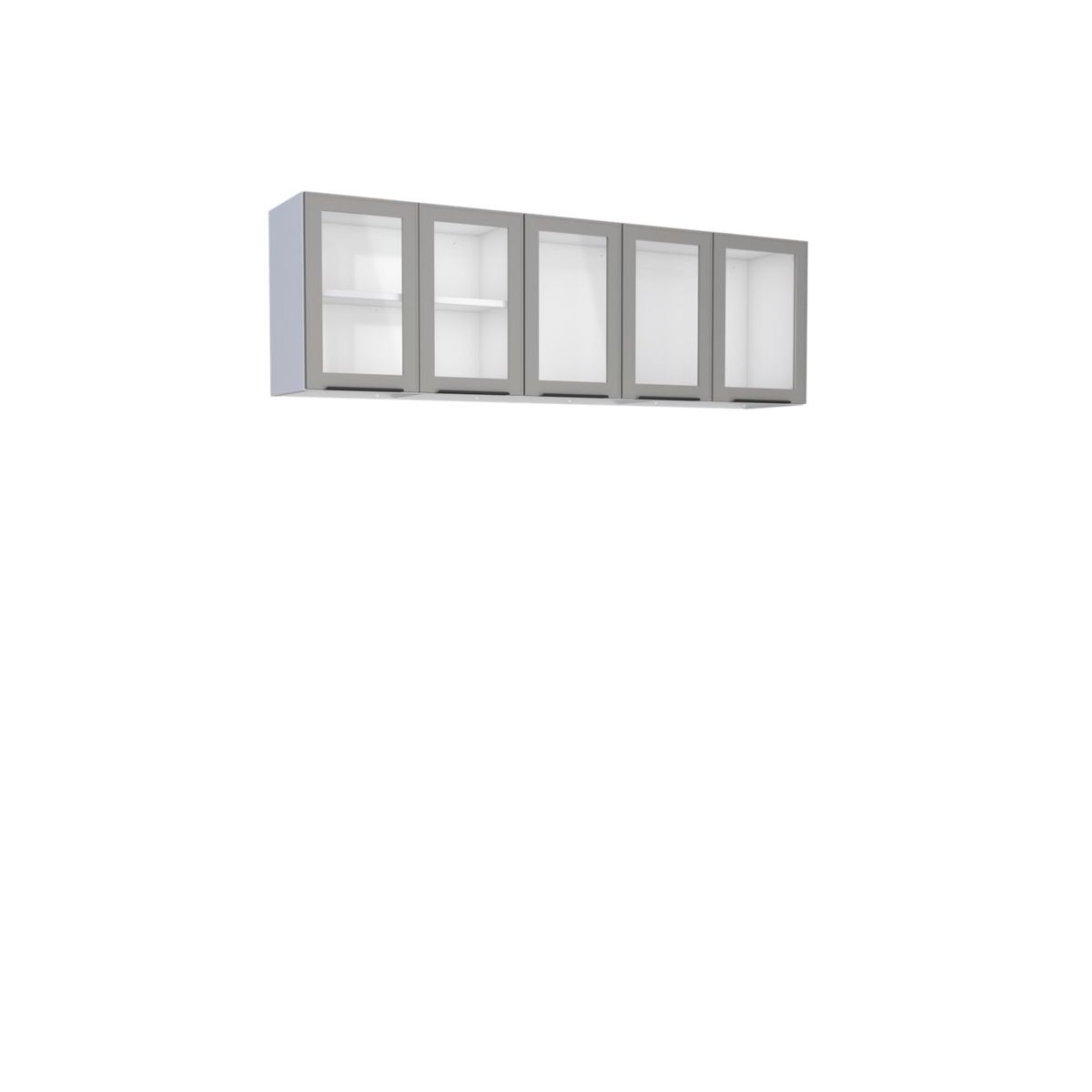 Armário Aéreo Aco Juno 1740Mm Cz Pt Vidro 180 Cozimax, marca Cozimax - Foto 2