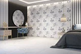 Porcelanato Retificado Acetinado Marmorizado 83061 83x83cm Caixa 2,73m² Embramaco