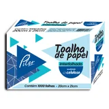 Interfolha 100% Celulose 20x21cm com 1000 Unidades Pilar