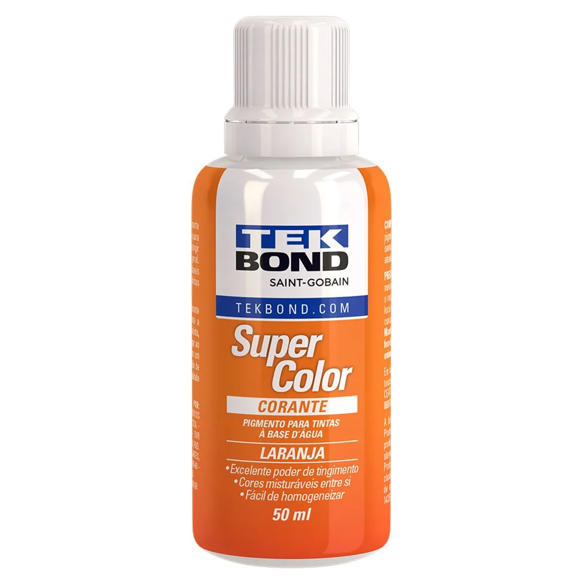 Corante Liquido Laranja 50ml Tekbond, marca Tekbond - Foto Principal