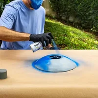 Tinta Spray Azul Escuro Uso Geral 350ml/250g Tekbond