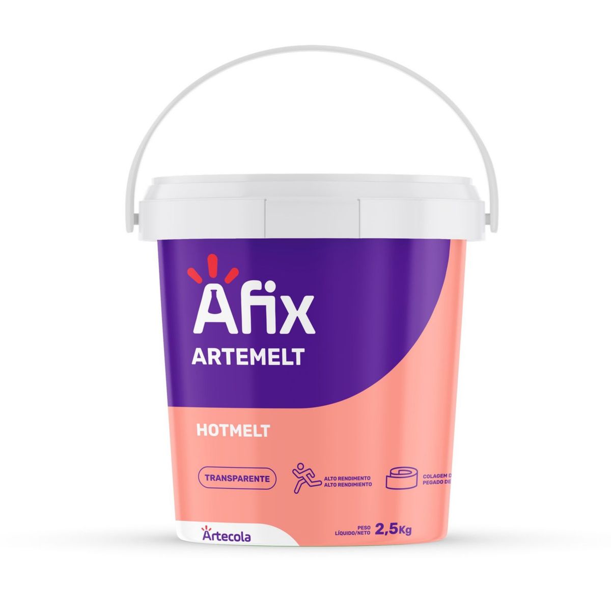 Cola Hotmelt Transparente 2,5Kg, marca  - Foto Principal
