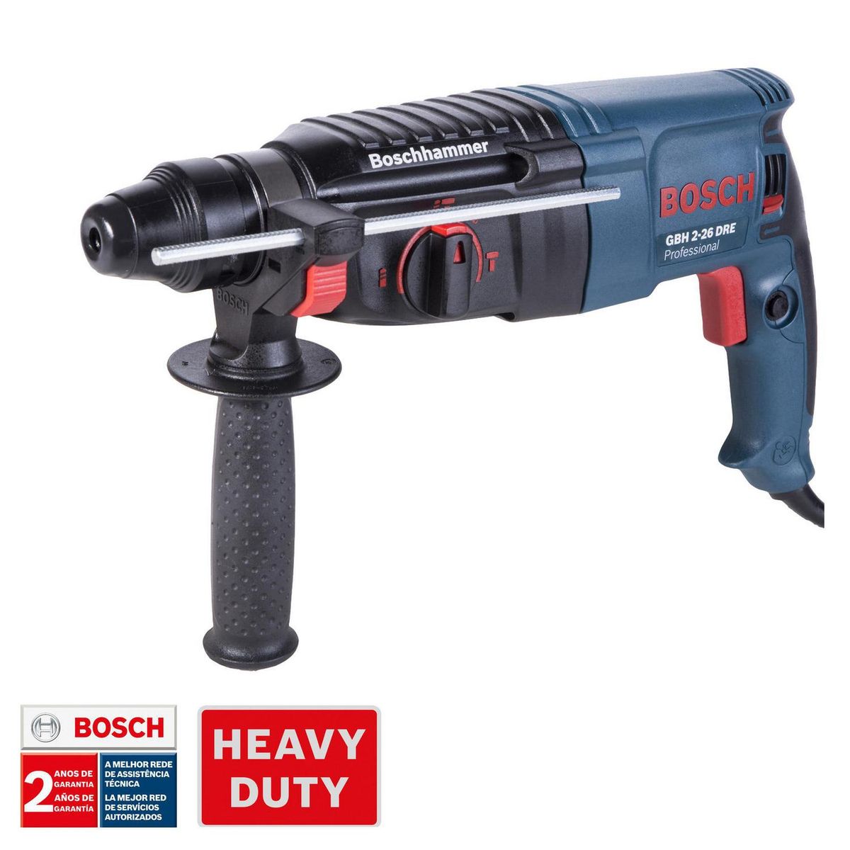 BOSCH - Rotomartillo eléctrico 850W 3.2 J