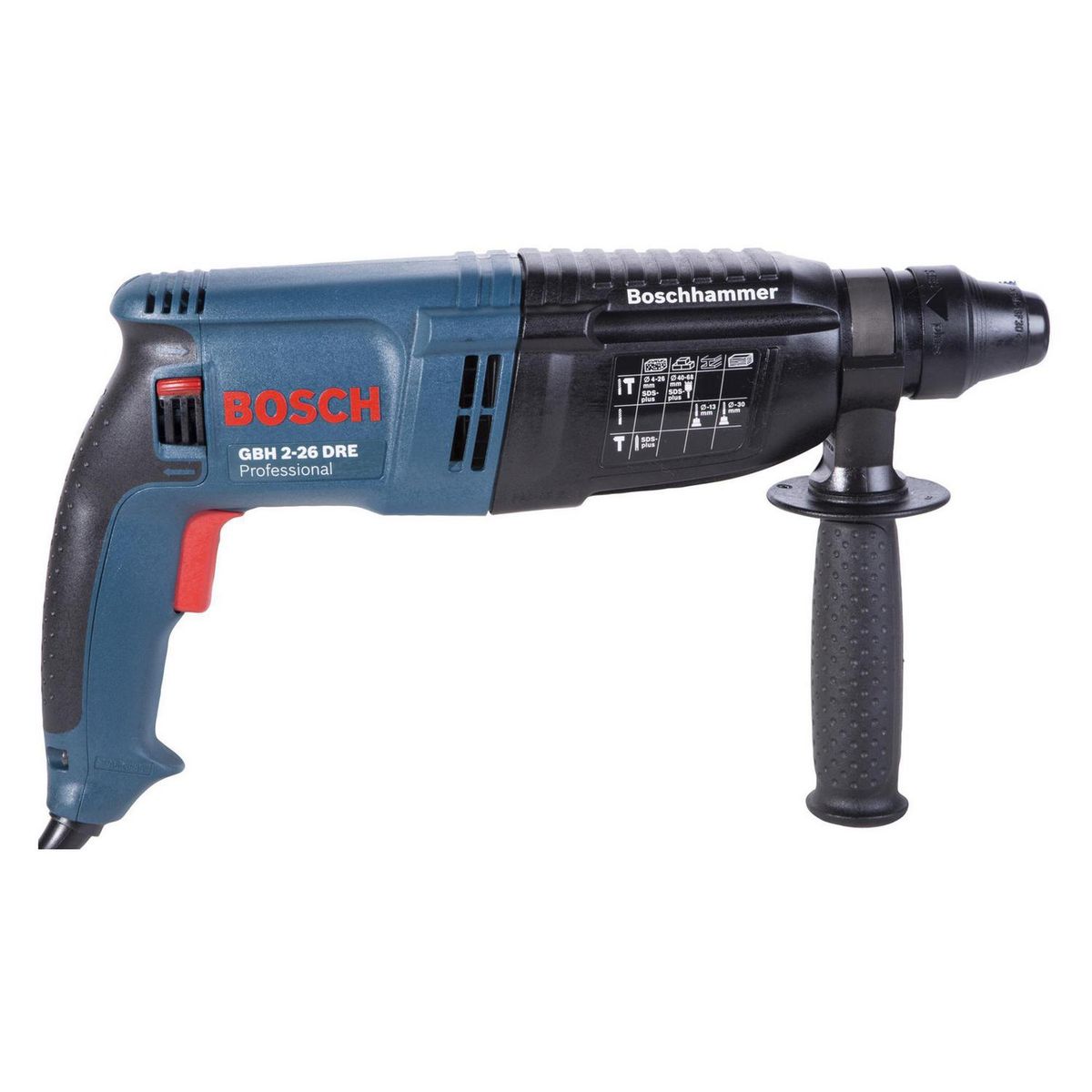 BOSCH - Rotomartillo eléctrico 850W 3.2 J