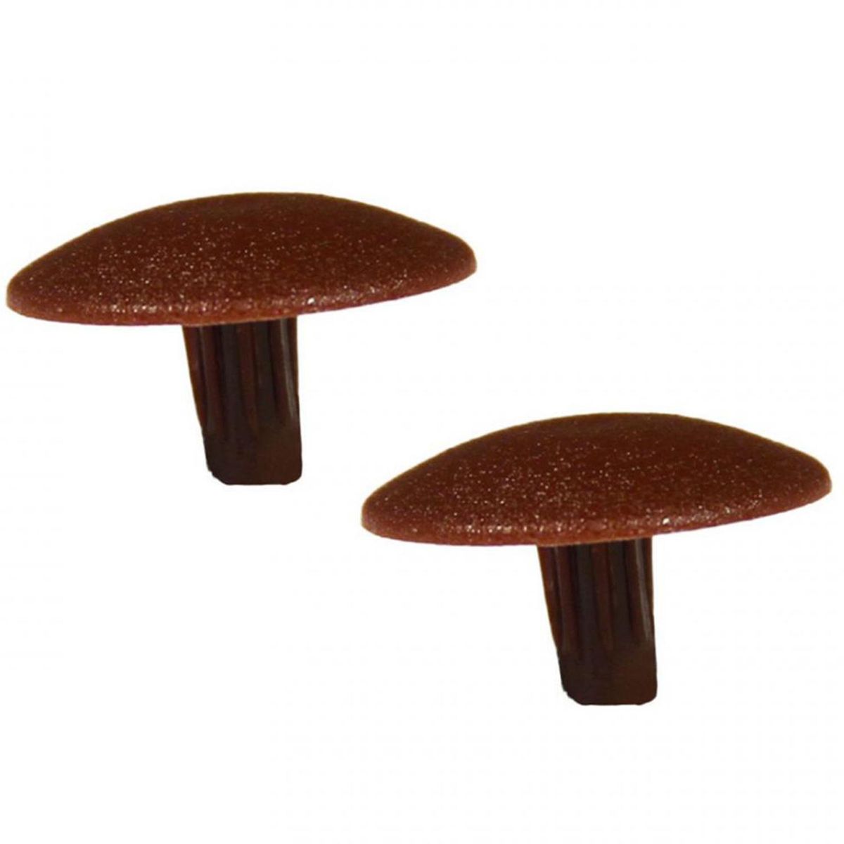 RH - Tapa soberbio grande para tornillo 10 unidades café