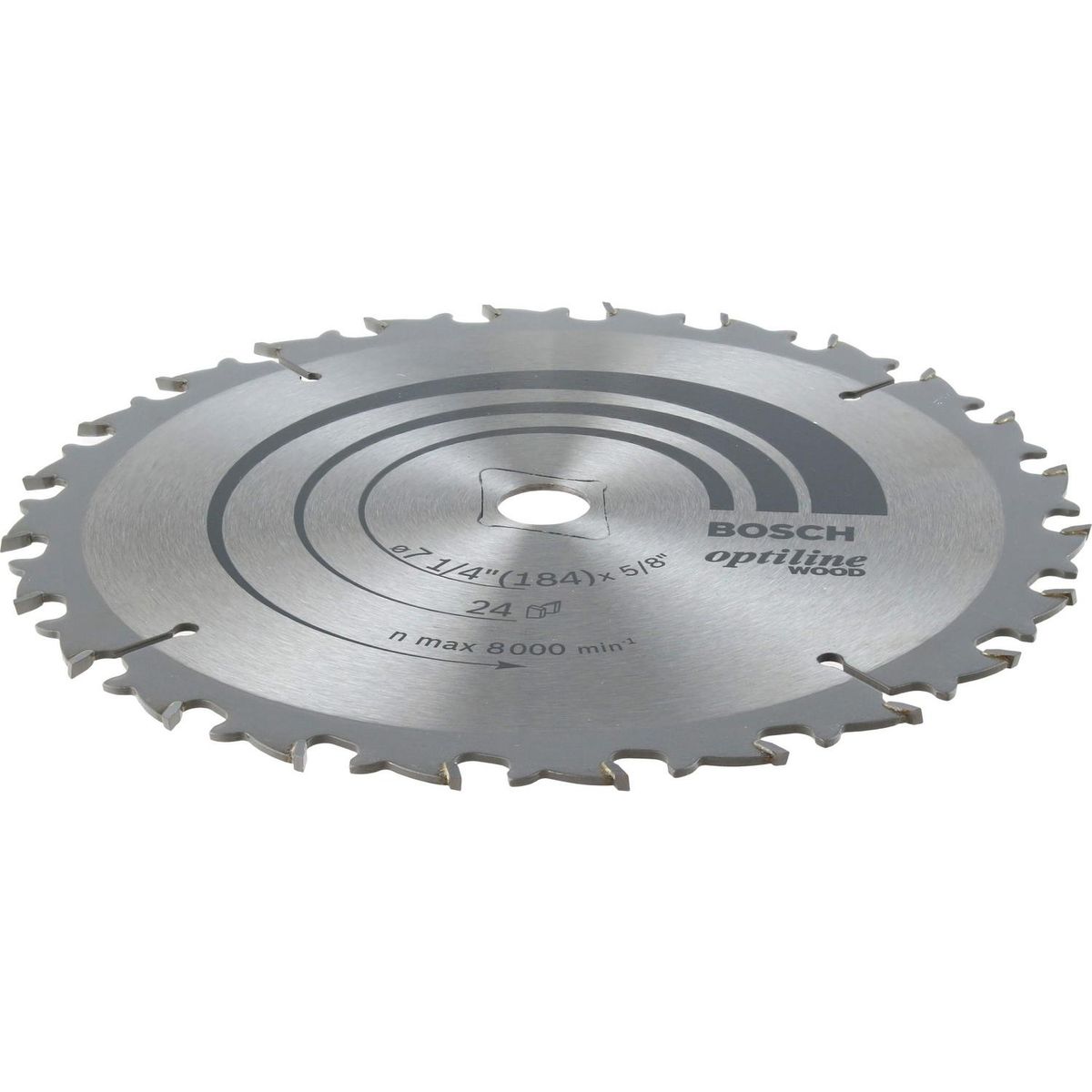 BOSCH - Disco de sierra circular 7 1/4" 24 dientes