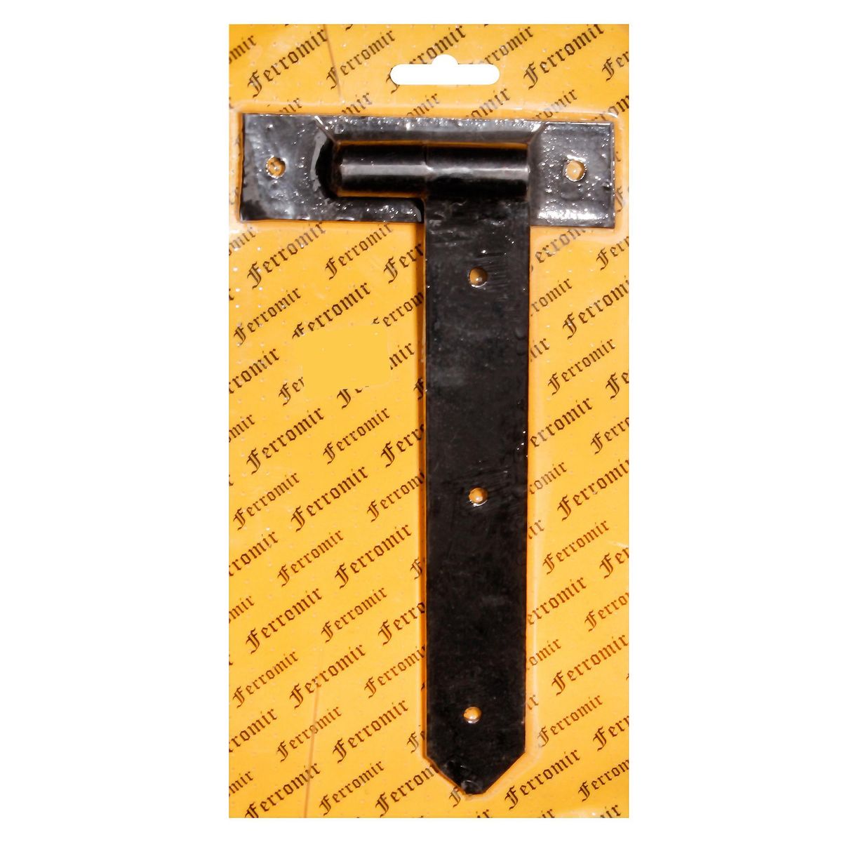 FERROMIR - Alcayata Plana Fierro Forjado 6 Pulgadas Para Puertas Ventanas