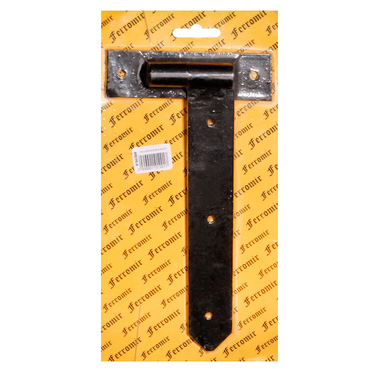 FERROMIR - Alcayata Plana Fierro Forjado 9 Pulgadas Para Puerta