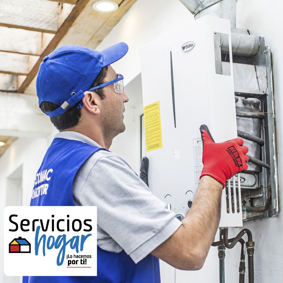 SERVICIOS HOGAR - Instalación Calefón