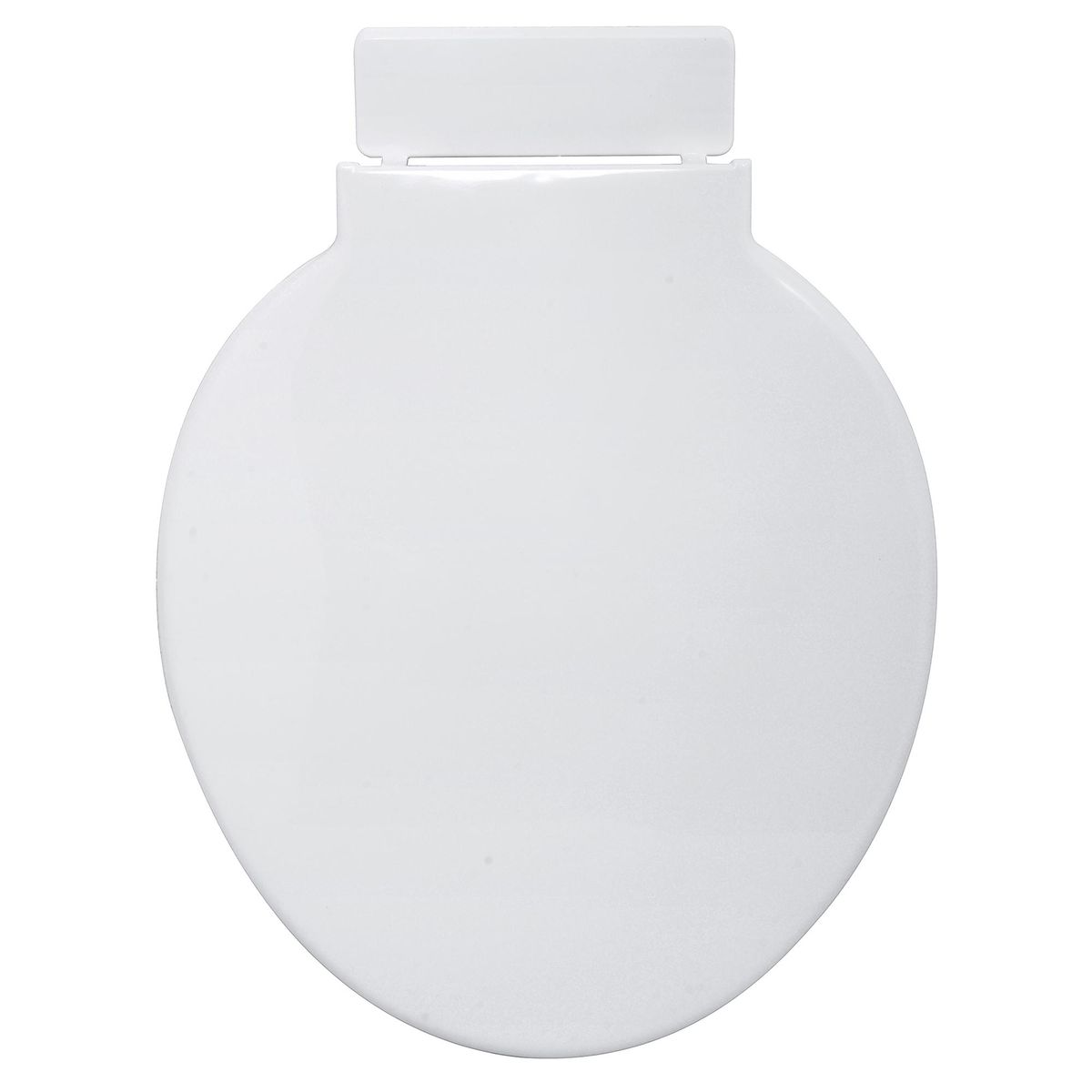 FANALOZA - Asiento WC Redondo Plástico Blanco