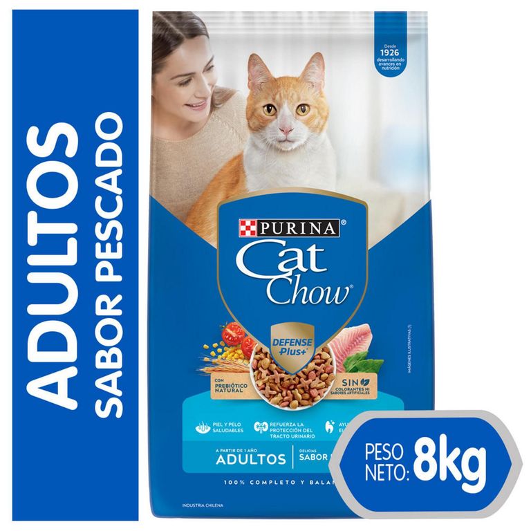 Alimento Seco para Gato Adulto Pescado 8 kg