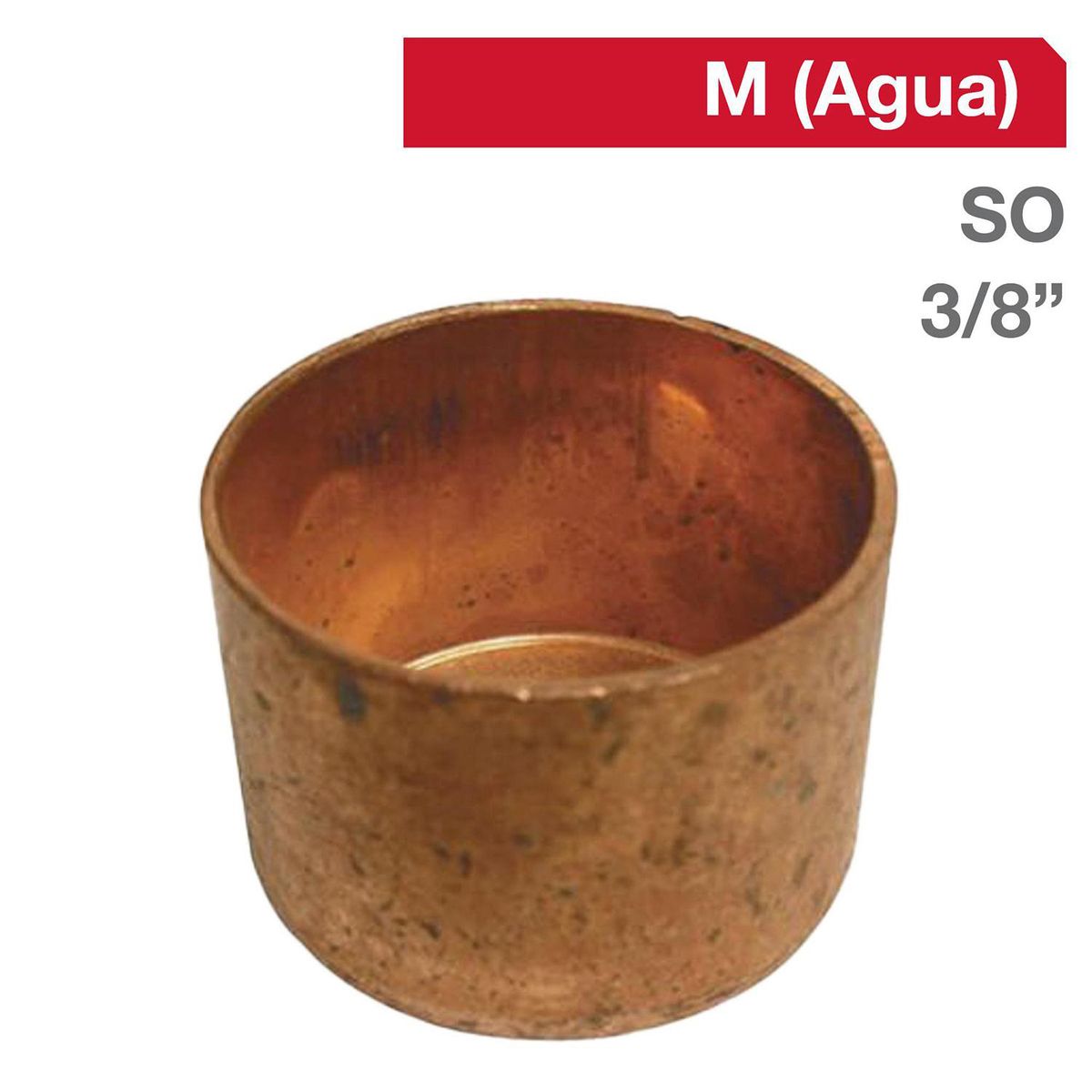 ELKHART - Tapa Gorro Cobre SO 3/8" 1u