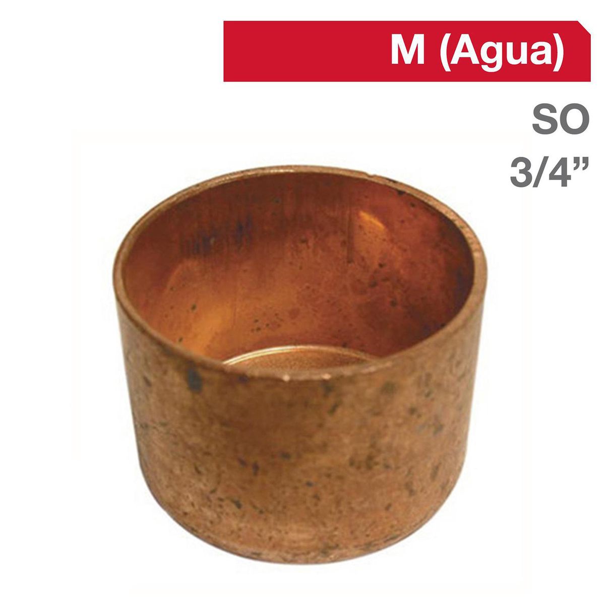 ELKHART - Tapa Gorro Cobre SO 3/4" 1u