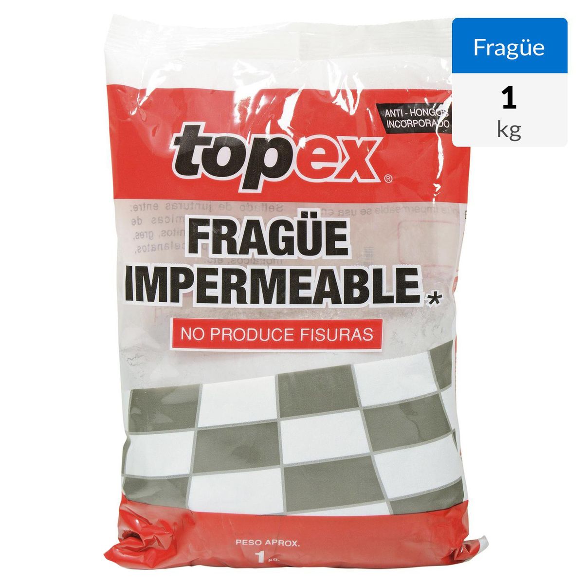 TOPEX - Fragüe Piso/Muro 1 kg