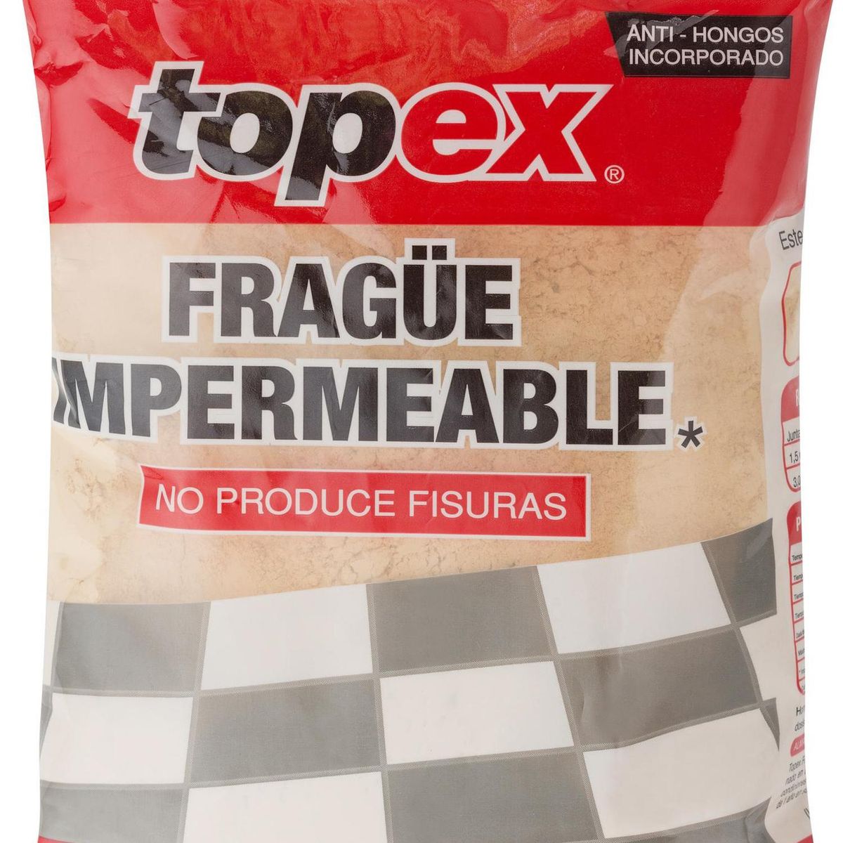 TOPEX - Fragüe Piso/Muro 1 kg