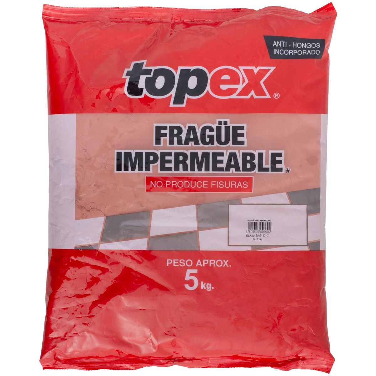 TOPEX - Fragüe Piso/Muro 5 kg