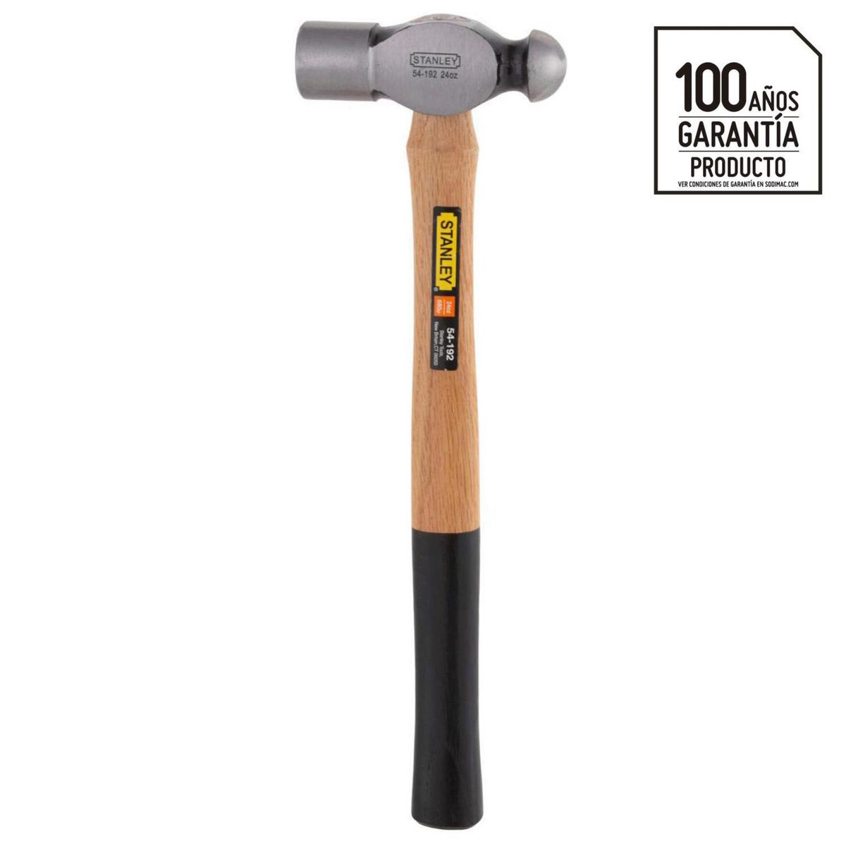 STANLEY - Martillo bola 24 Oz acero