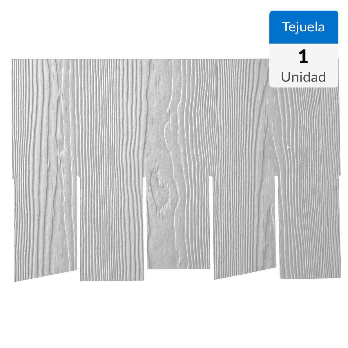 PIZARREÑO CEDRAL - Tejuela Fibrocemento Pizarreño Cedral Coique 6mm 41x60cm