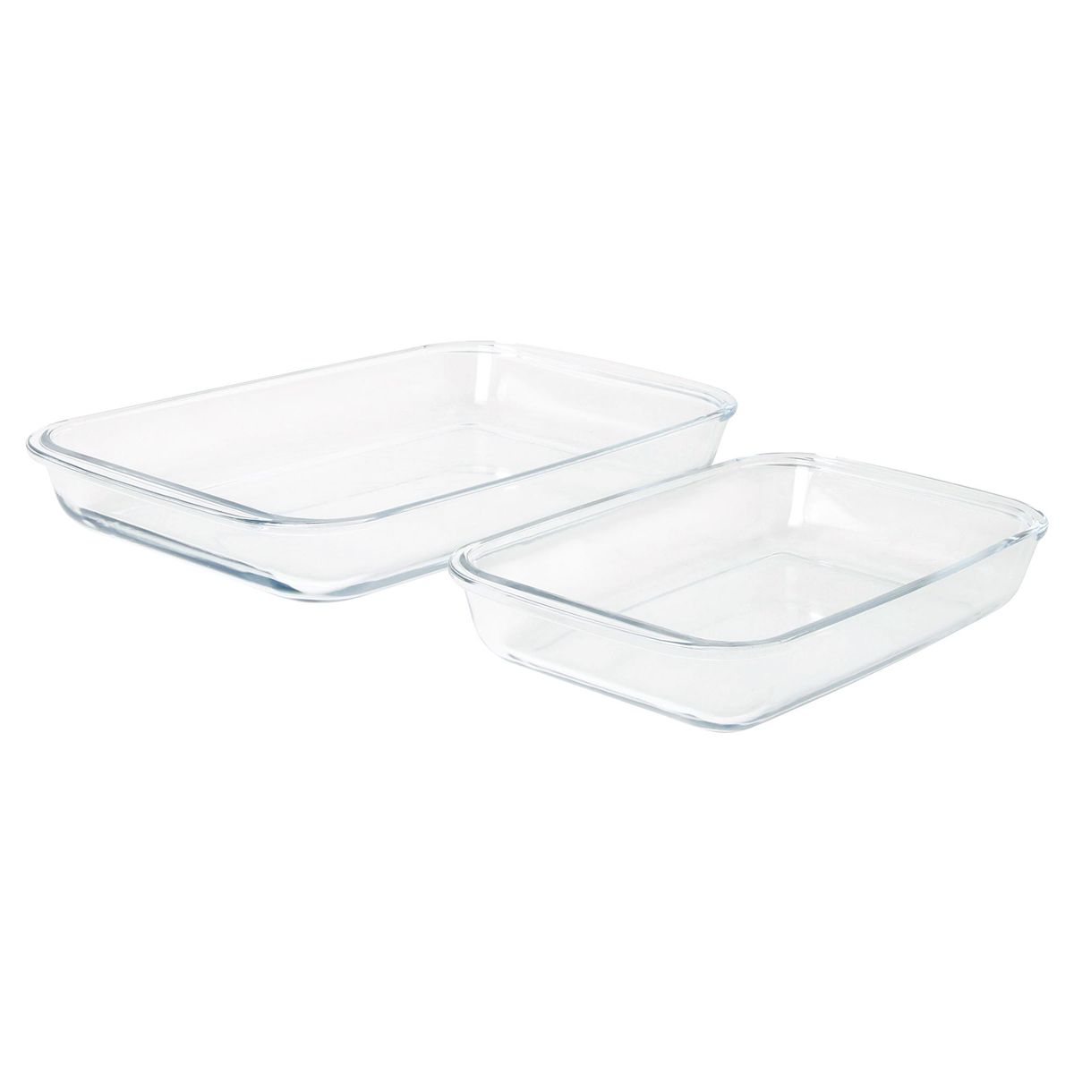 CASA BONITA - Set de asaderas 1,5 litros y 3 litros 2 piezas