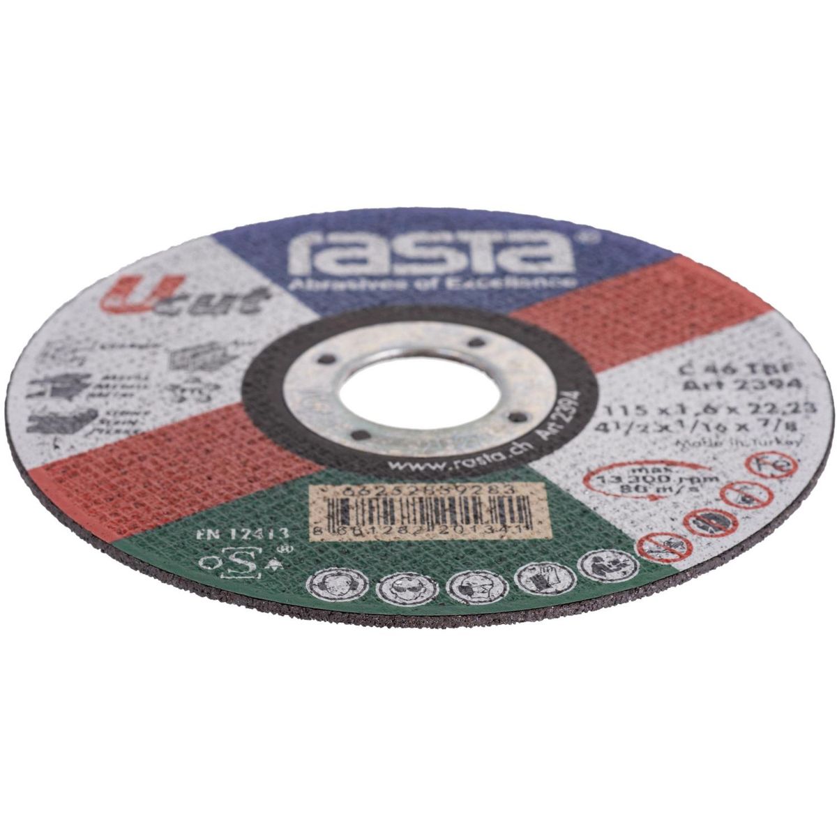 RASTA - Disco de corte universal 4 ½" óxido de aluminio