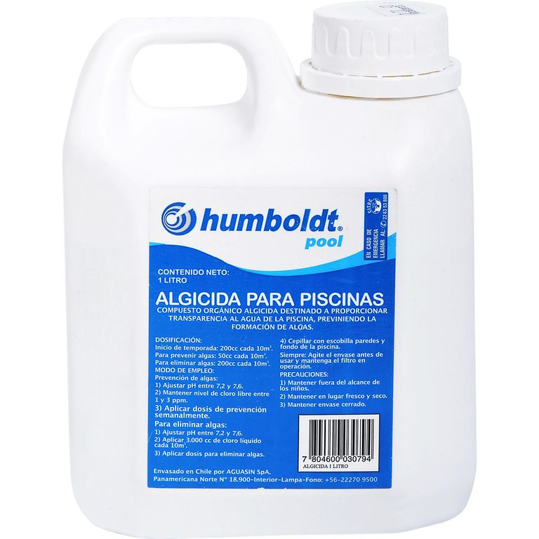 Alguicida para Piscina Líquido 1 l Bidón