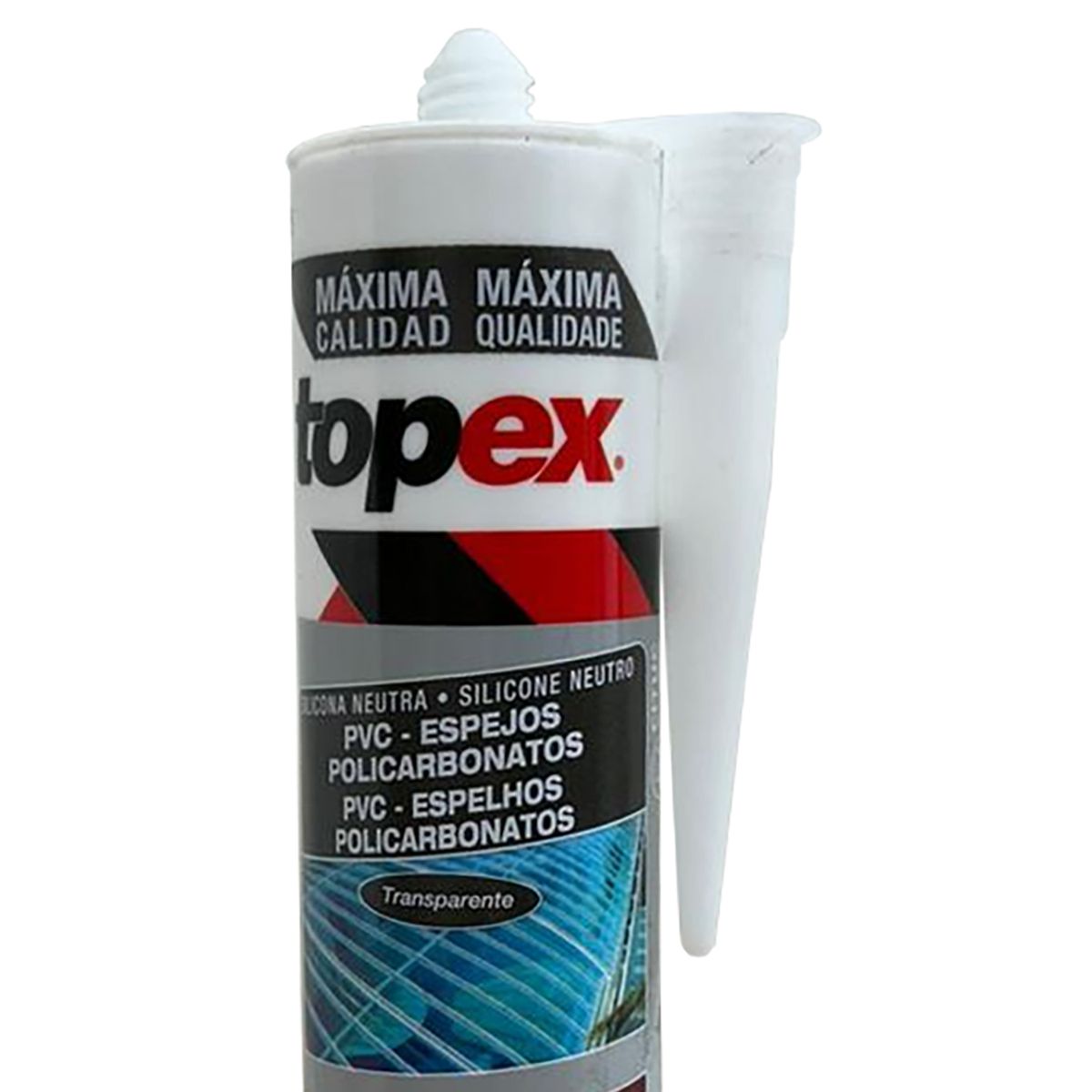 TOPEX - Silicona Neutra Transparente 280 ml