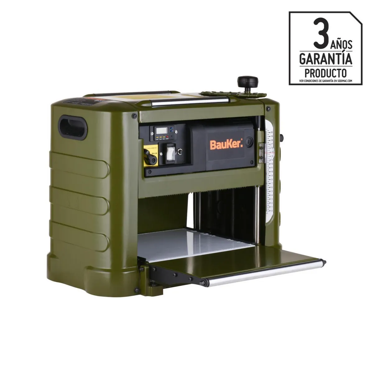 BAUKER - Cepillo de Banco eléctrico 1800W