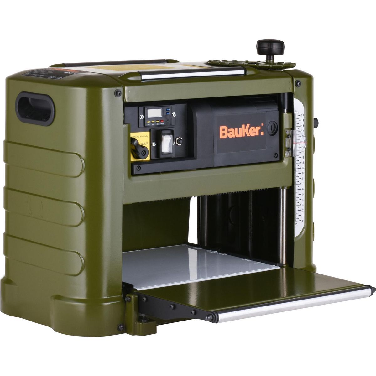 BAUKER - Cepillo de Banco eléctrico 1800W