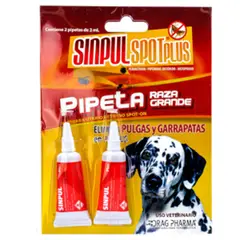 DRAG PHARMA - Pipeta antiparasitaria razas grandes 2,0 ml