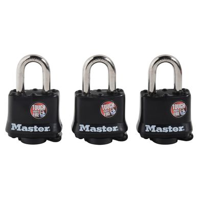Set 3 x 2 candados para intemperie 40mm