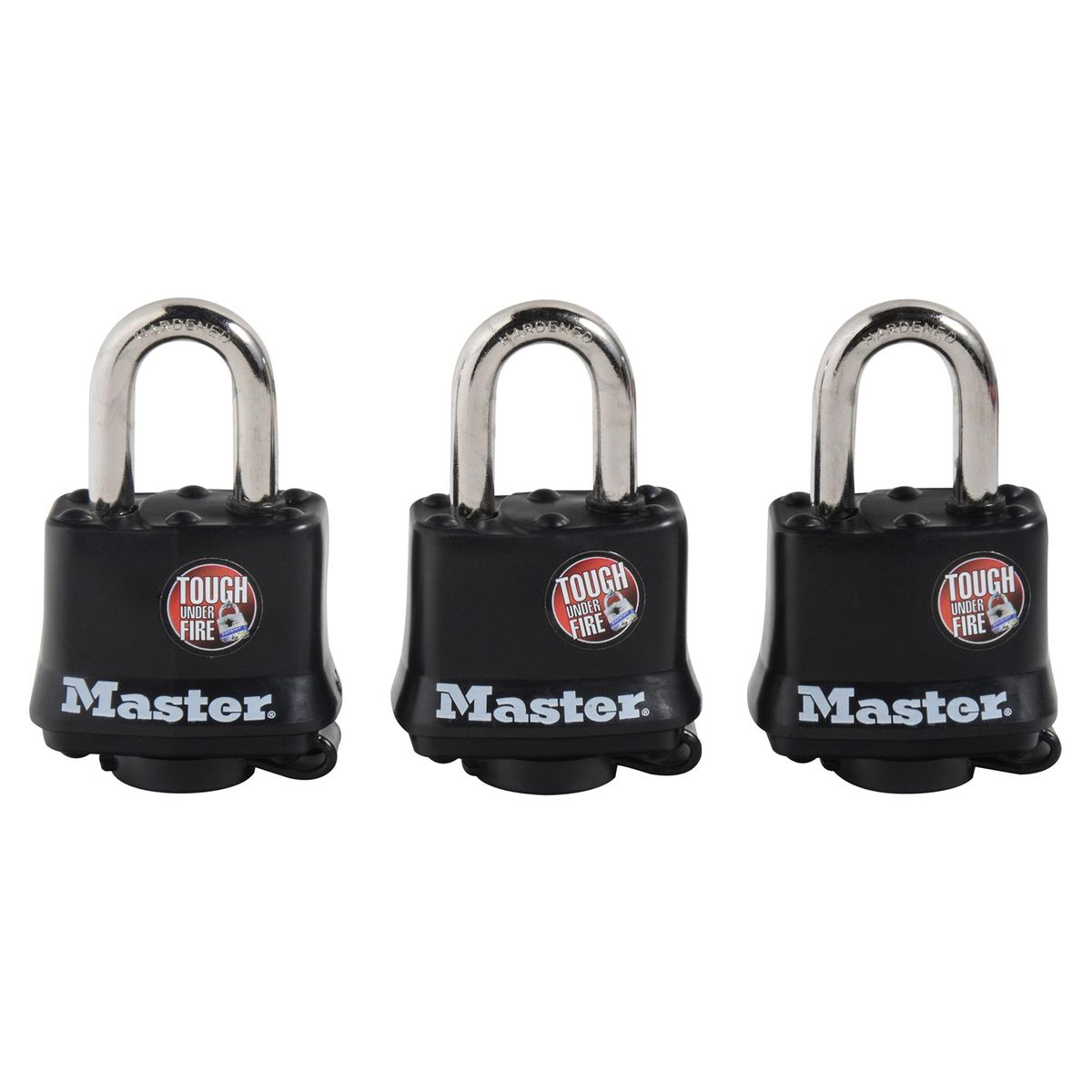 MASTER LOCK - Set 3 x 2 candados para intemperie 40mm