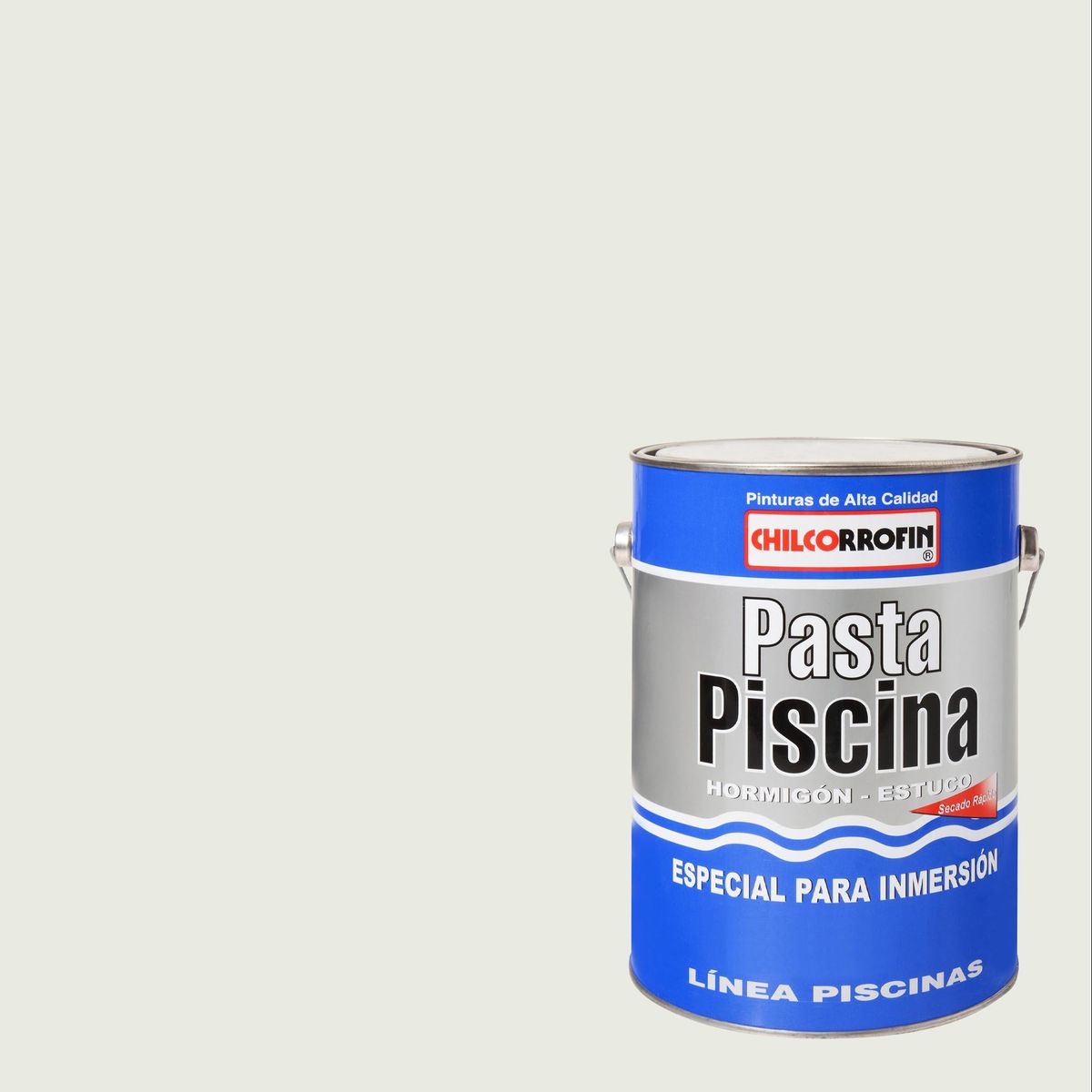CHILCORROFIN - Pasta para Piscina PP-77 Lata 7 kg Mate Blanco