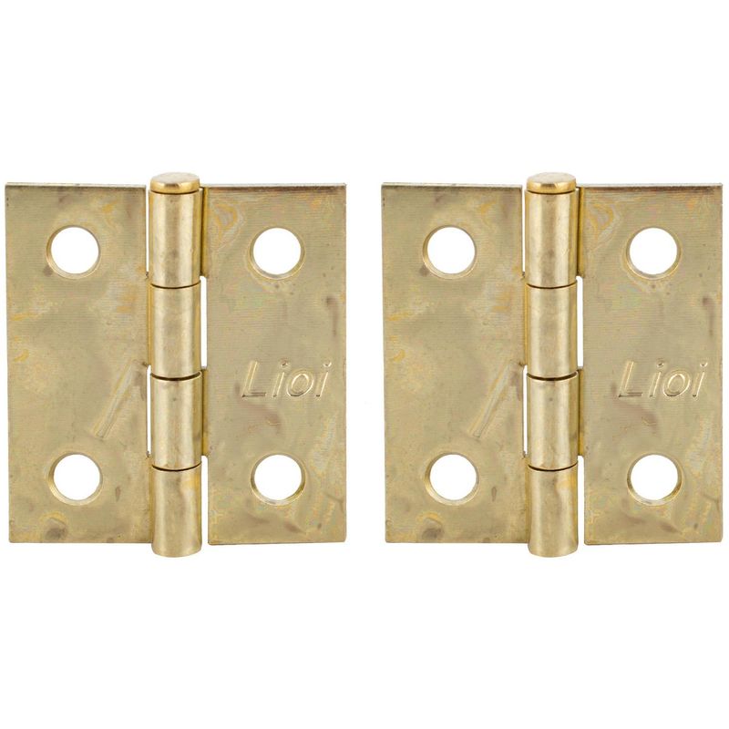 LIOI - Pack Bisagras L99 1,5" Bronceado 2 un