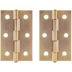 LIOI - Set Bisagras L38 1,5" Zincado 2 un