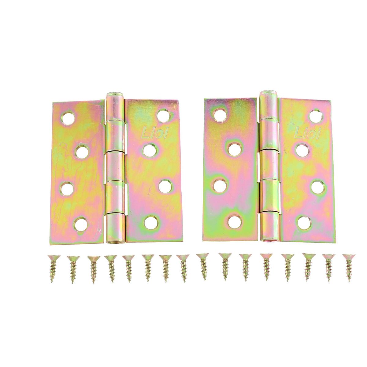 FIXSER - Set Bisagras L84 4"x3,5" Zincado 2 un