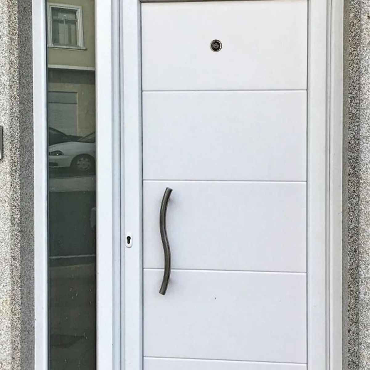 LIOI - Mirilla 180° cromada visor de resina