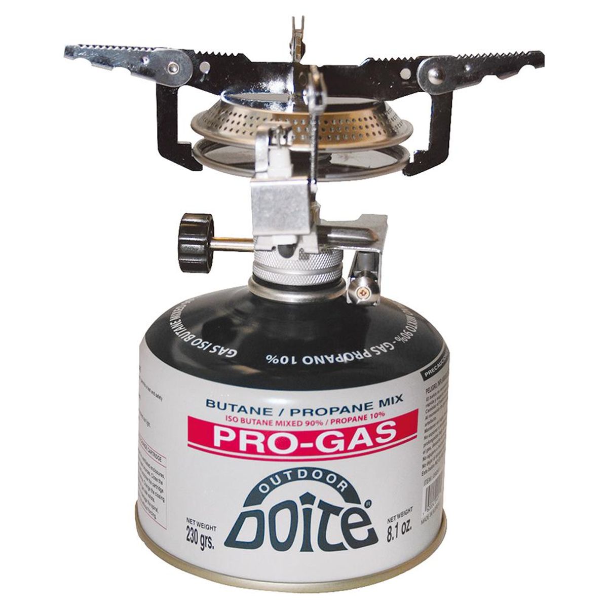 DOITE - Cocinilla Wolf Gas 1 Quemador(es) 65x10.6x13.5 cm Plateado