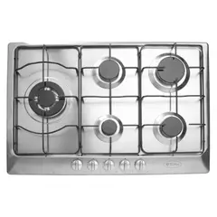 ALBIN TROTTER - Encimera Gas 5 Platos Inox AT Exclusive 75