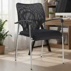 JUST HOME COLLECTION - Silla Visita W-19 Negro